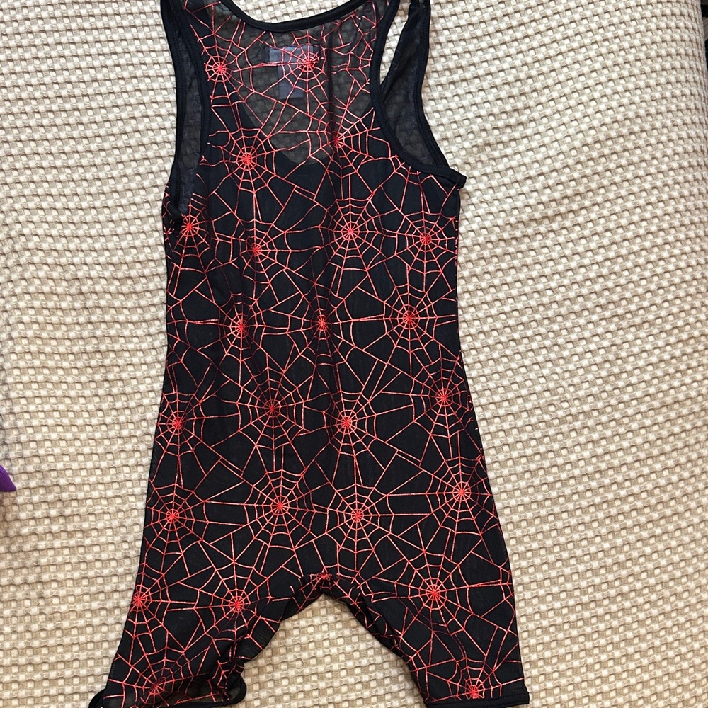 NWOT Go Softwear Hardcore  Web Mesh singlet - red/black - Picture 3 of 4